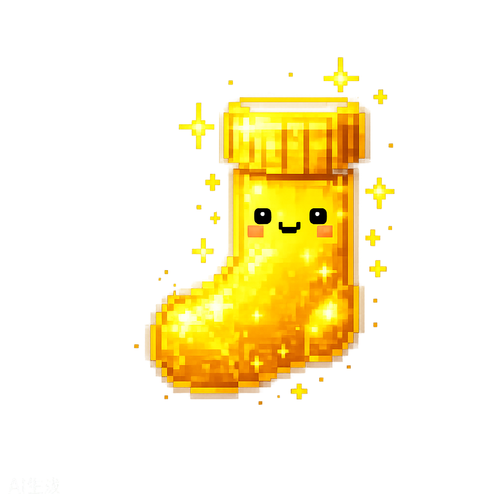 Golden sock